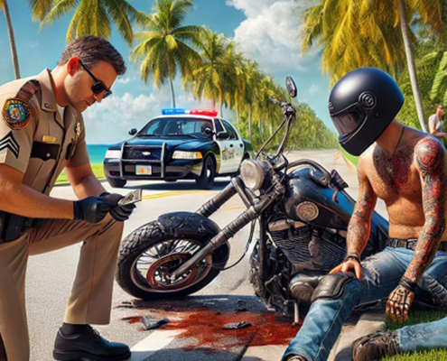 ¿Puedes demandar si no tienes una licencia de conducir con endoso para motocicletas en Florida?