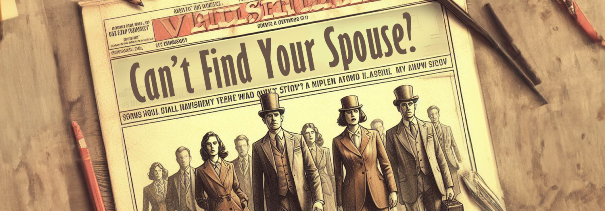 cant find your spouse