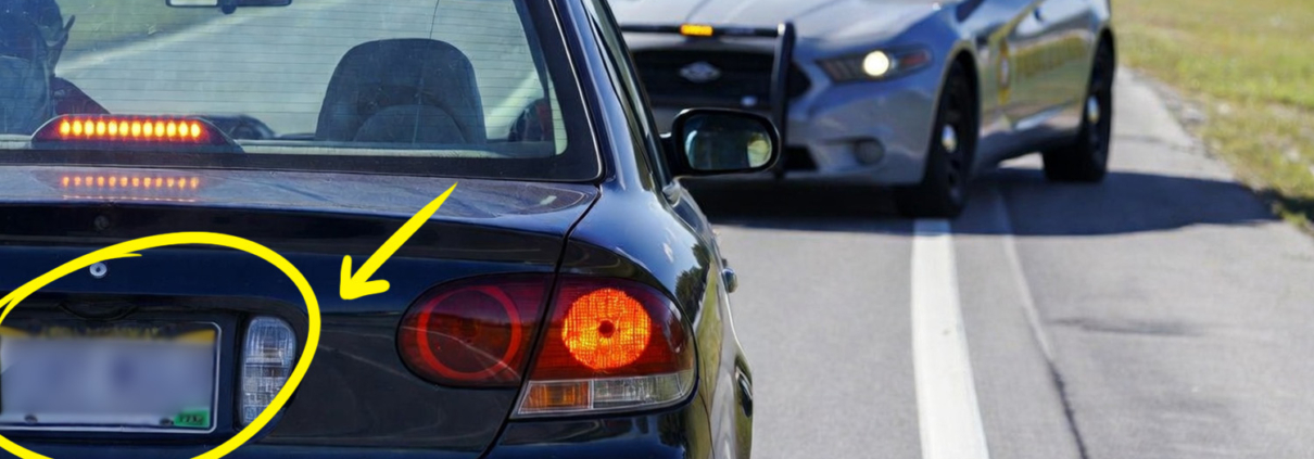 Florida Almost Made You a Criminal Over a License Plate Frame
